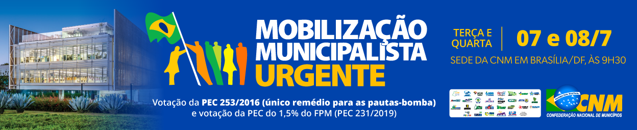 Banner do Mobilização CNM 